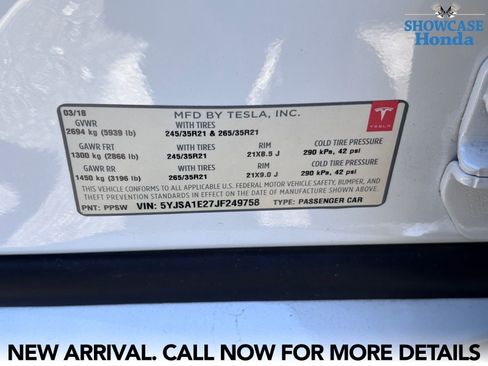 Used 2018 Tesla Model S AWD image 11