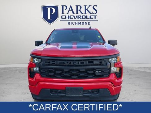 Certified 2024 Chevrolet Silverado 1500 Custom w/ Rally Edition AWD/4WD image 2