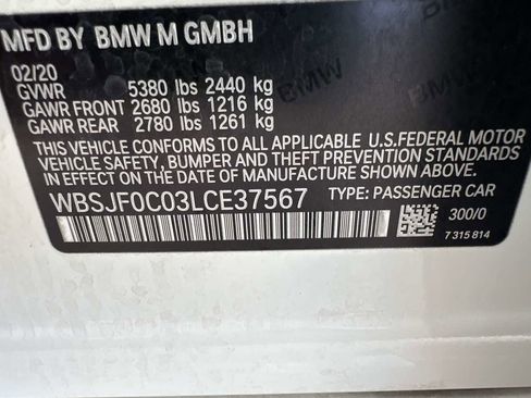 Used 2020 BMW M5 w/ Executive Package image 29