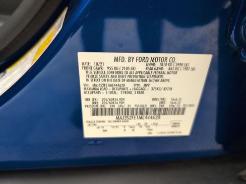 Used 2021 Ford EcoSport S FWD image 39