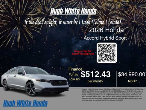 New 2026 Honda Accord Sport image 7