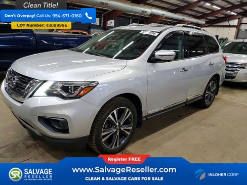 Used 2017 Nissan Pathfinder Platinum image 1