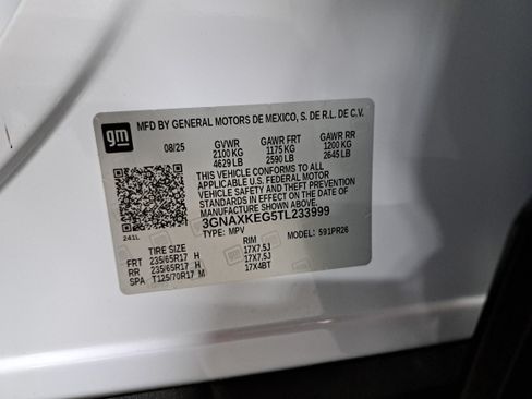 Used 2026 Chevrolet Equinox ACTIV w/ Convenience Package III FWD image 38