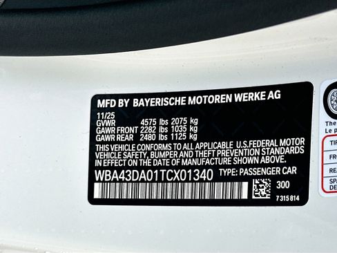New 2026 BMW 430i 430i w/ M Sport Package image 27