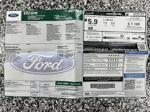 Used 2022 Ford Escape SEL w/ Technology Package AWD/4WD image 61