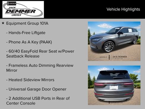Used 2024 Lincoln Corsair AWD w/ Equipment Group 101A image 25
