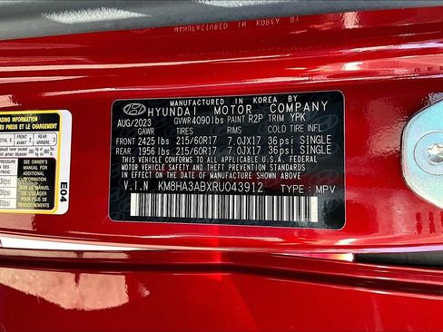 Certified 2024 Hyundai Kona SE FWD image 17