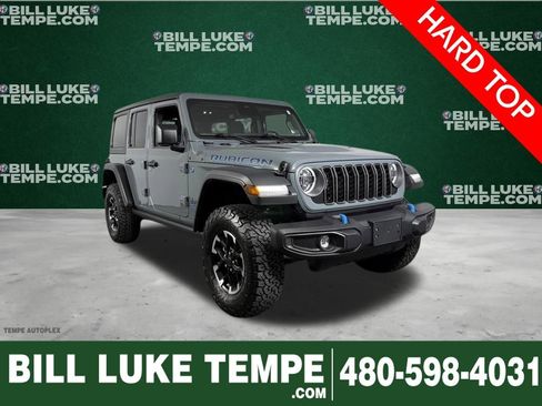 Used 2025 Jeep Wrangler Unlimited Rubicon 4xe w/ Safety Group AWD/4WD image 1