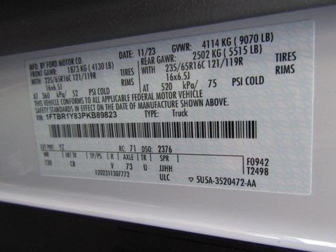 Used 2023 Ford Transit 250 Low Roof w/ Exterior Upgrade Package image 20