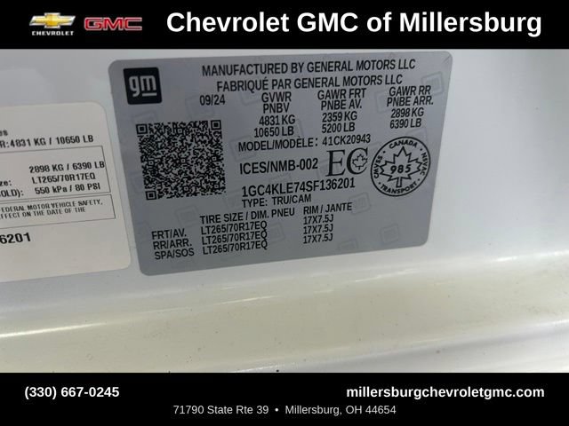 Used 2025 Chevrolet Silverado 2500 W/T w/ WT Convenience Package AWD/4WD image 38