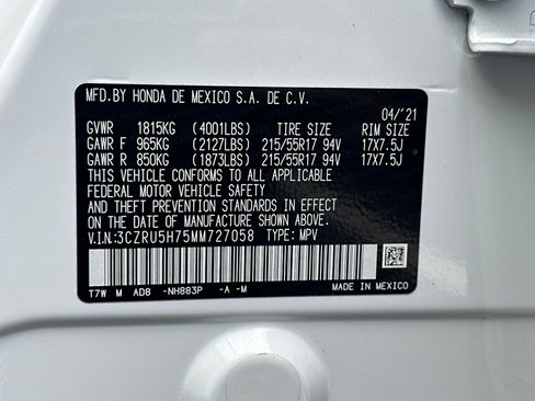 Used 2021 Honda HR-V EX-L image 20