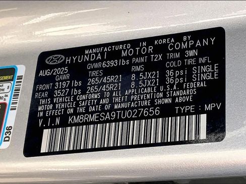 Certified 2026 Hyundai Palisade Calligraphy image 33