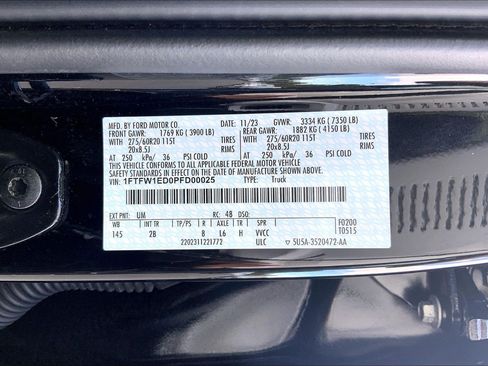 Used 2023 Ford F150 Lariat w/ Equipment Group 502A High AWD/4WD image 33