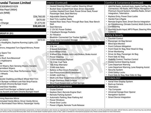 Used 2024 Hyundai Tucson Limited image 3