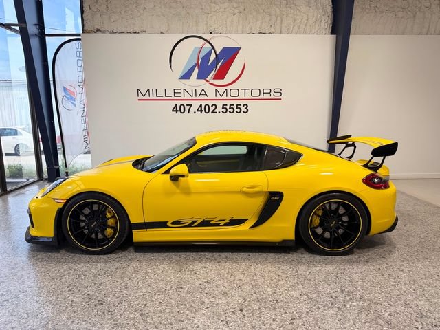 Used 2016 Porsche Cayman GT4 w/ Sport Chrono Package RWD image 1
