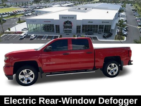Used 2018 Chevrolet Silverado 1500 Custom w/ Custom Value Package AWD/4WD image 9
