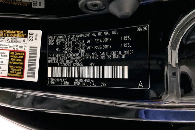Certified 2026 Toyota Sienna Limited AWD/4WD image 45