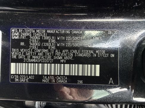 Used 2023 Lexus RX 350 FWD w/ Cold Area Package image 51