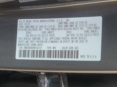 Used 2023 MAZDA CX-50 AWD 2.5 S w/ Cargo Package image 15