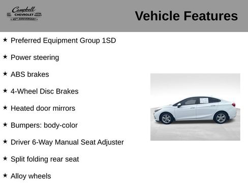 Used 2018 Chevrolet Cruze LT FWD image 5