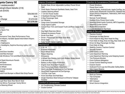 Used 2021 Toyota Camry SE