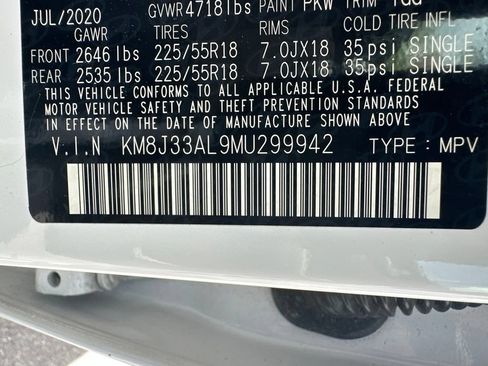 Used 2021 Hyundai Tucson SEL w/ Cargo Package FWD image 18