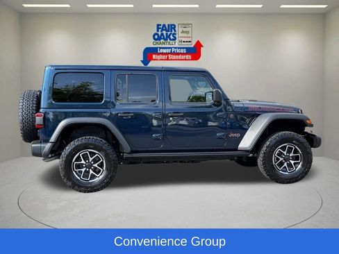 Certified 2025 Jeep Wrangler Unlimited Rubicon w/ Safety Group AWD/4WD image 7