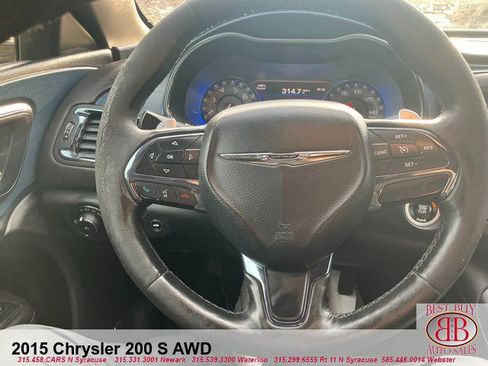 Used 2015 Chrysler 200 S w/ Navigation & Sound Group I AWD/4WD image 17