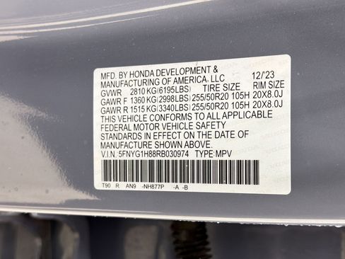 Used 2024 Honda Pilot Elite image 18