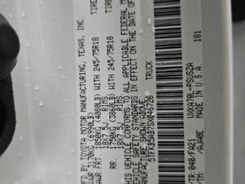 Used 2025 Toyota Tundra SR w/ SR Tow Package image 10