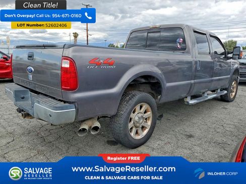 Used 2008 Ford F350 4x4 Crew Cab Super Duty image 4