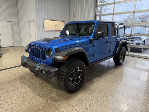 Used 2023 Jeep Wrangler Unlimited Rubicon 4xe w/ Cold Weather Group image 2
