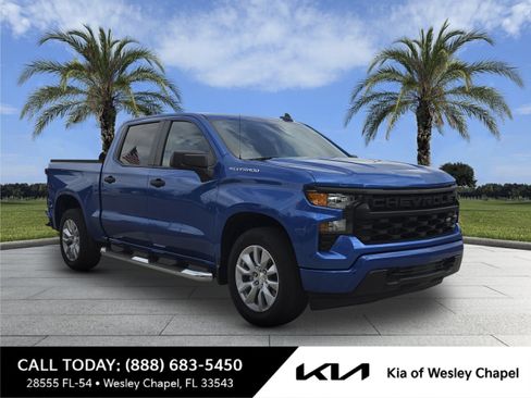 Used 2022 Chevrolet Silverado 1500 Custom RWD image 1