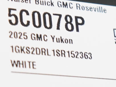 Used 2025 GMC Yukon Denali w/ Sun & Power Step Package AWD/4WD image 34