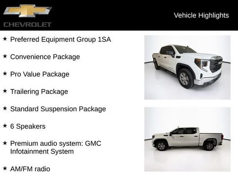 Used 2024 GMC Sierra 1500 Pro w/ Pro Value Package AWD/4WD image 5