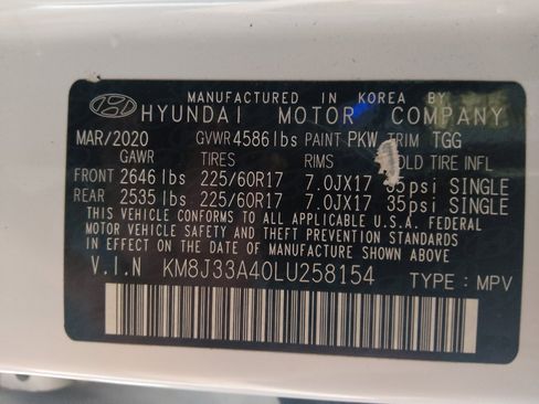 Used 2020 Hyundai Tucson Value FWD image 33
