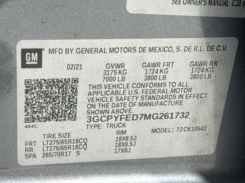 Used 2021 Chevrolet Silverado 1500 LT Trail Boss AWD/4WD image 26