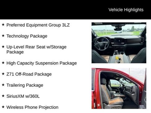 Certified 2023 Chevrolet Silverado 1500 High Country w/ Technology Package AWD/4WD image 12