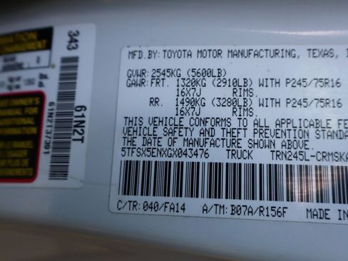 Used 2016 Toyota Tacoma SR AWD/4WD image 45
