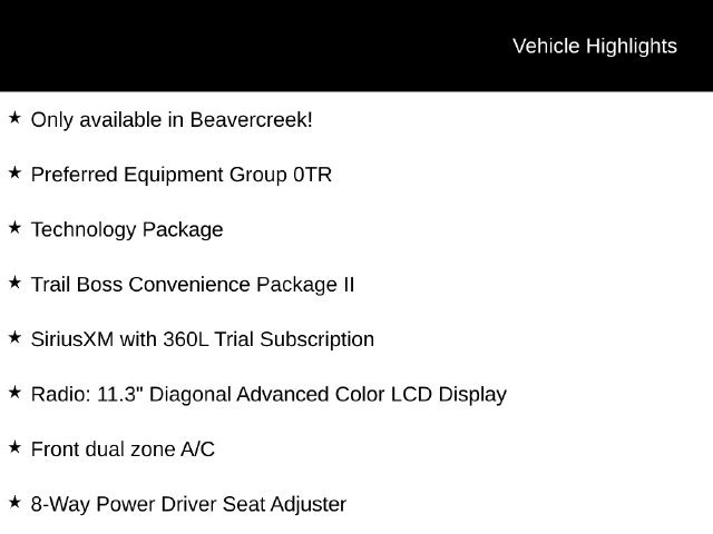 New 2026 Chevrolet Colorado Trail Boss AWD/4WD image 3
