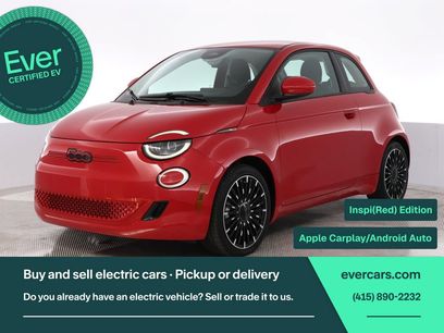 Used 2024 FIAT 500 e (RED)