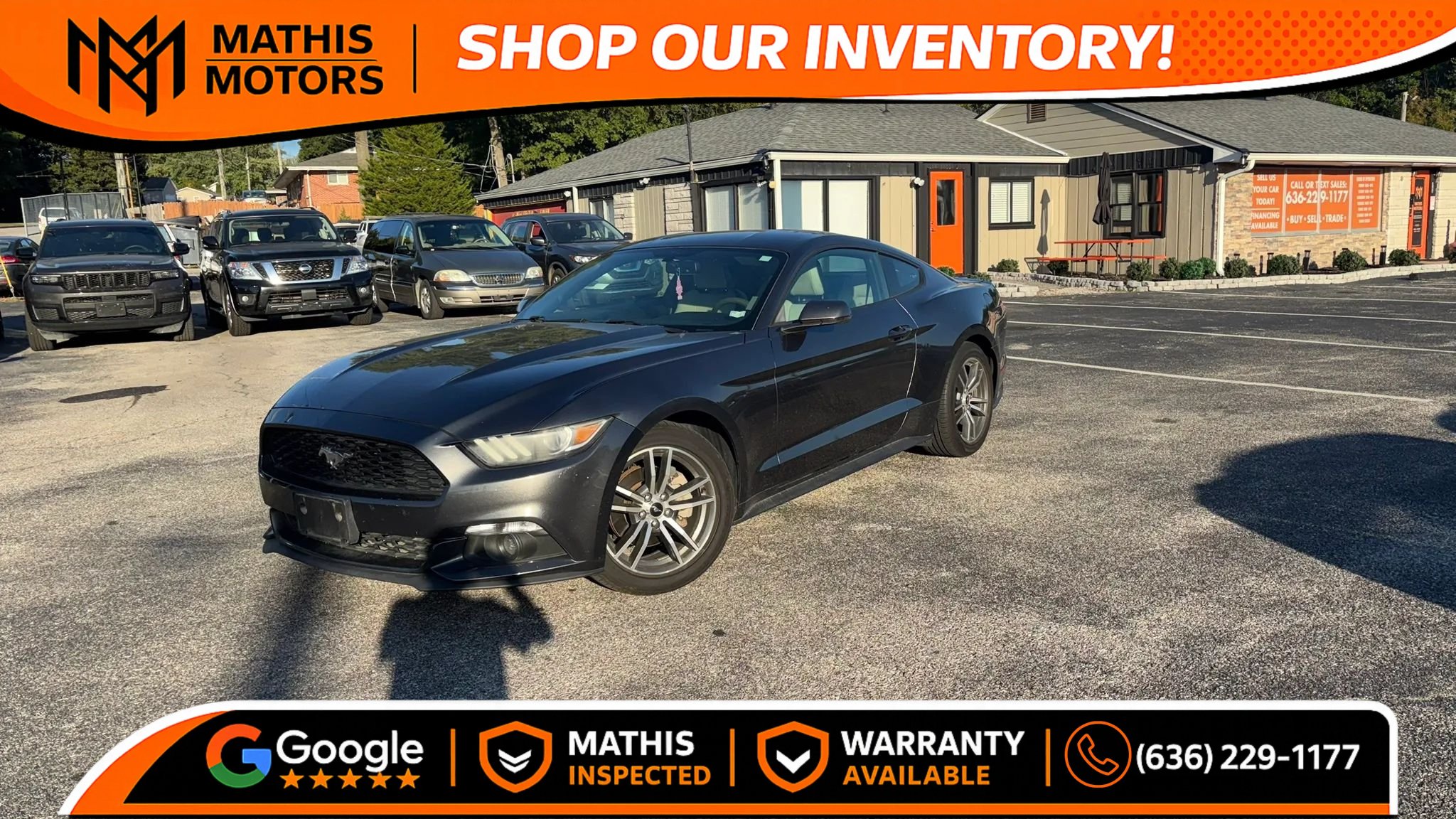 Used 2015 Ford Mustang Premium w/ Equipment Group 201A RWD image 1