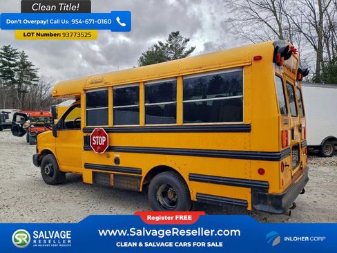 Used 2014 Chevrolet Express 3500 w/ School Bus Package RWD image 4