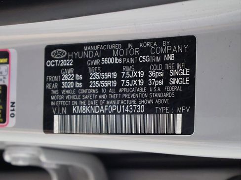 Used 2023 Hyundai Ioniq 5 SEL w/ Cargo Package AWD/4WD image 52