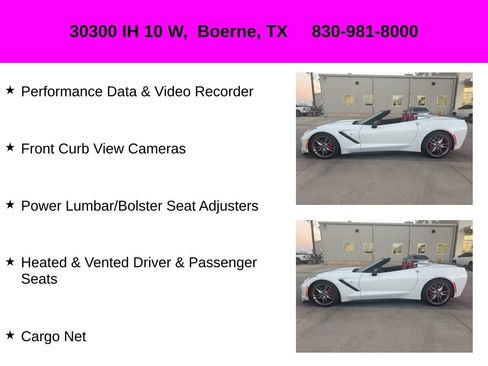 Used 2016 Chevrolet Corvette Stingray Convertible w/ 3LT Preferred Equipment Group image 20