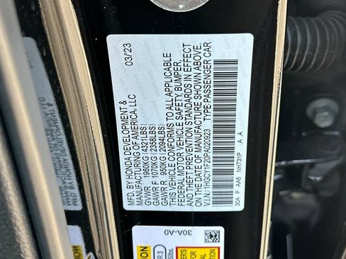 Certified 2023 Honda Accord LX image 31