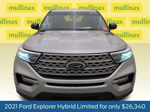 Used 2021 Ford Explorer Limited w/ Hybrid Equipment Group 310A RWD image 13