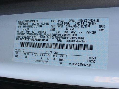 Used 2023 Ford Transit 350 XLT RWD image 48