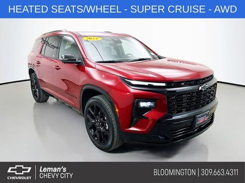 Used 2024 Chevrolet Traverse RS w/ LPO, Floor Liner Package image 1