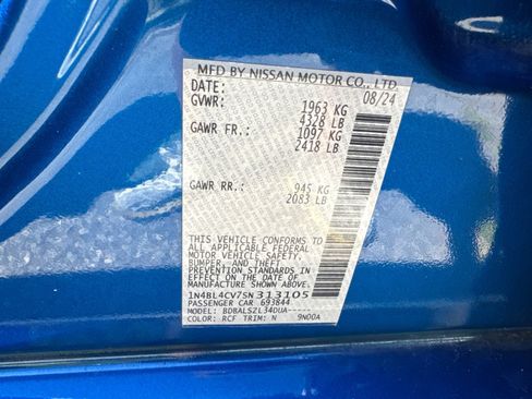 Used 2025 Nissan Altima 2.5 SR FWD image 31